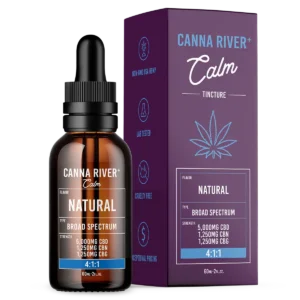 CANNA RIVER BROAD SPECTRUM CALM TINCTURE | 7500MG