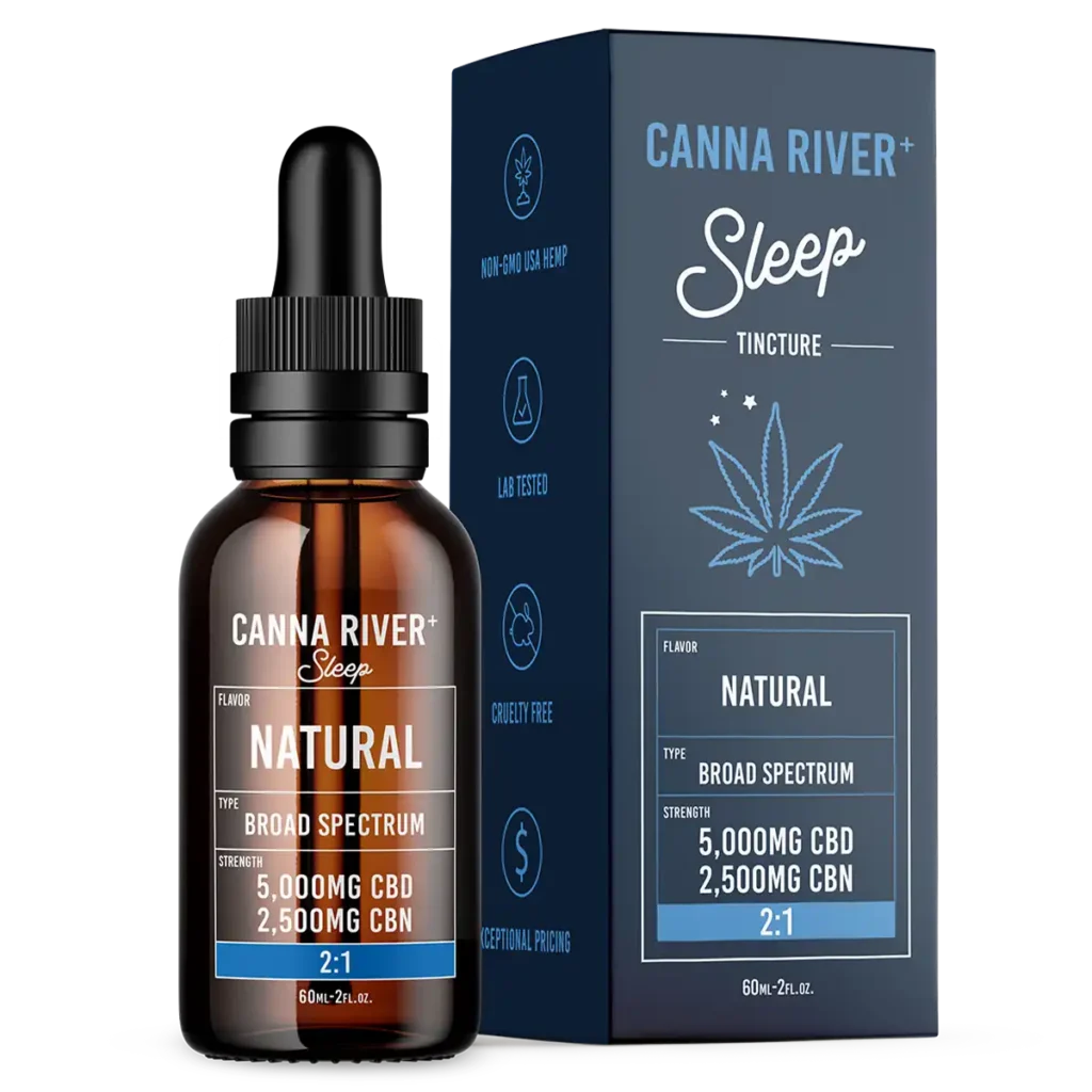 CANNA RIVER BROAD SPECTRUM SLEEP TINCTURE | 7500MG