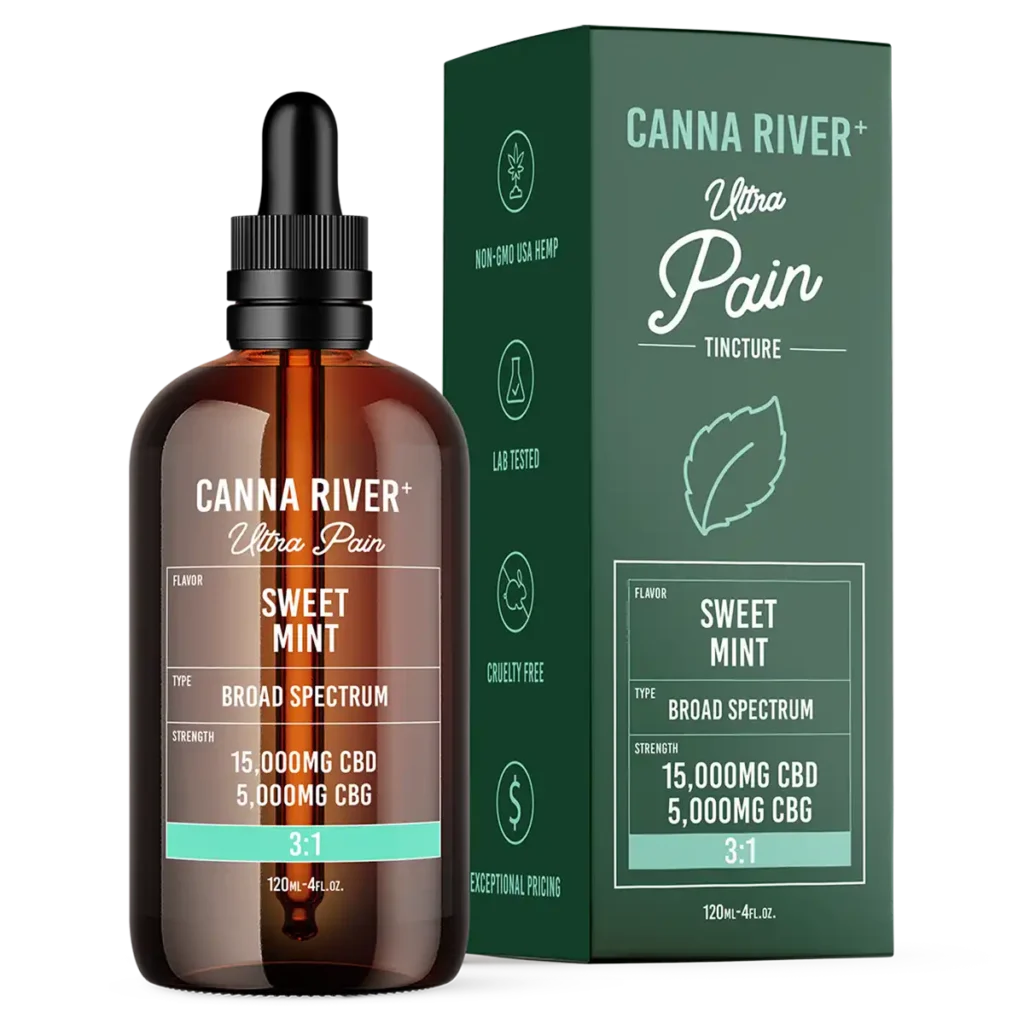 CANNA RIVER ULTRA PAIN RELIEF TINCTURE | 20,000MG