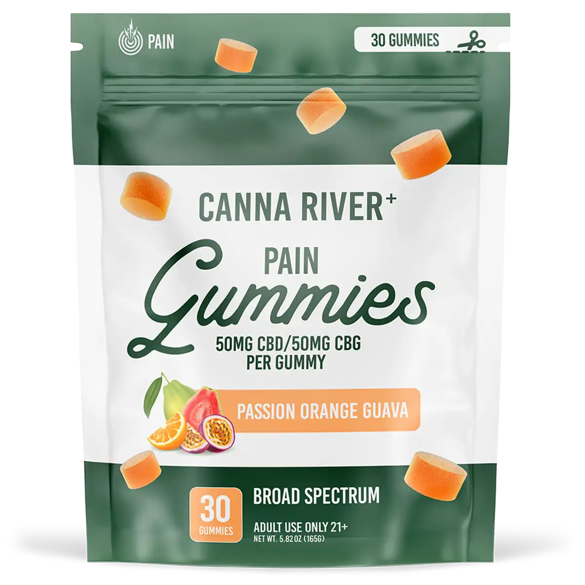 CANNA RIVER PAIN RELIEF GUMMIES | 30CT