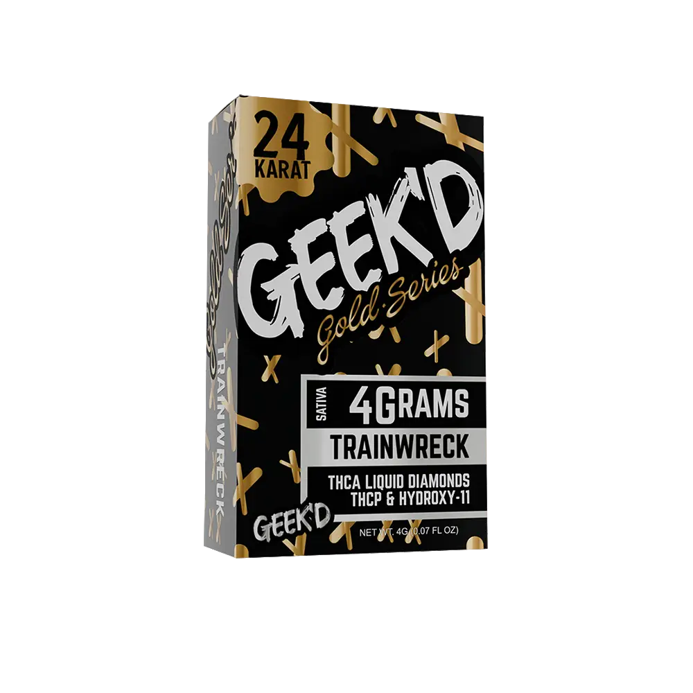 GEEK'D 24K GOLD SERIES DISPOSABLE 4G