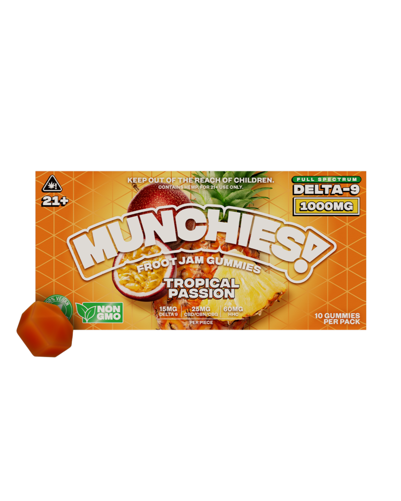 MUNCHIES D9 FROOT JAM GUMMIES | (10CT) 1000MG