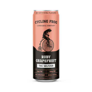 CYCLING FROG CBD+THC SELTZER | (15MG) 120Z