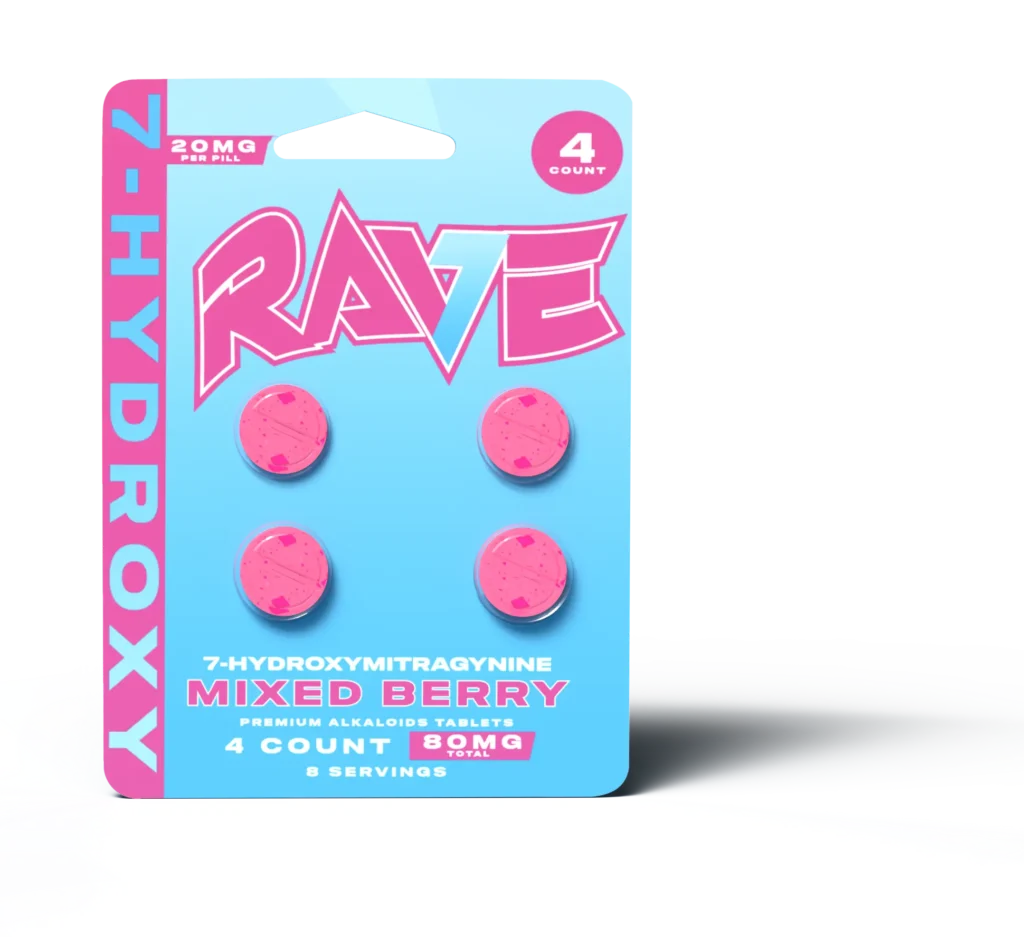 RAVE 7-OH TABLETS | 4CT (80MG)