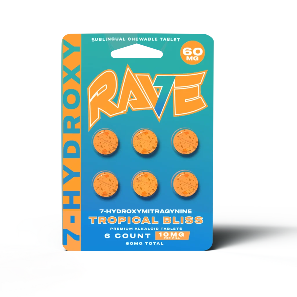 RAVE 7-HYDROXYMITRAGYNINE TABLETS | 6CT (60MG)