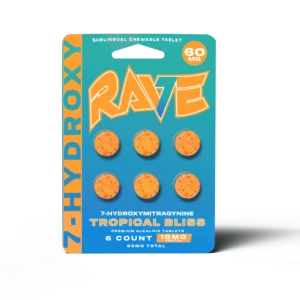 RAVE 7-HYDROXYMITRAGYNINE TABLETS | 6CT (60MG)