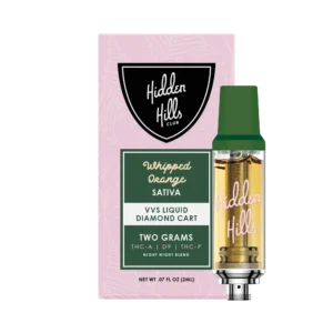 HIDDEN HILLS LIQUID VVS DIAMOND THCA CARTRIDGE | 2G