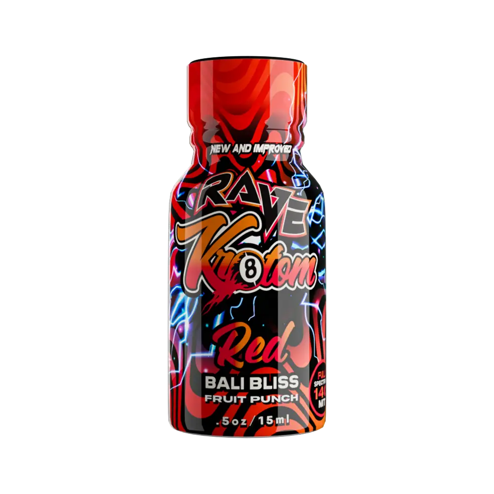 RAVE KRATOM RED BALI BLISS SHOT | 15ML