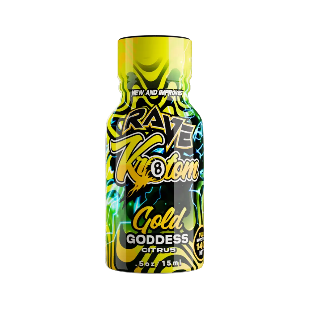 RAVE KRATOM GOLD GODDESS SHOT | 15ML