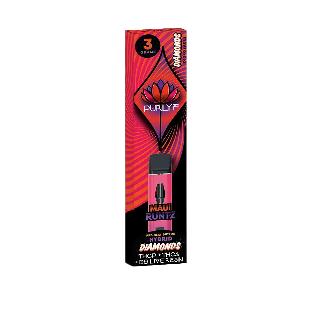PURLYF THCA DIAMOND DISPOSABLE VAPE | 3G