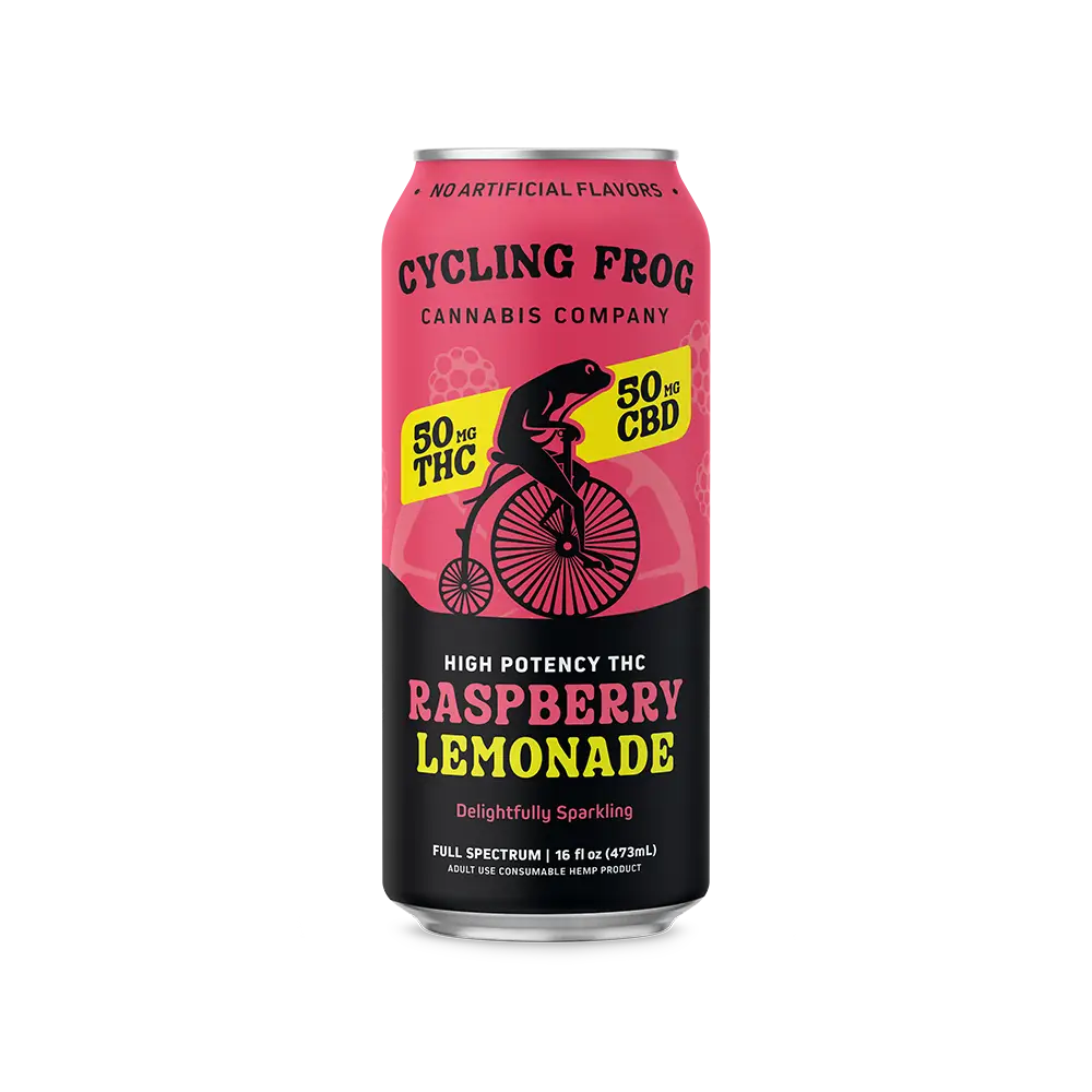 CYCLING FROG SPARKLING THC LEMONADE | (100MG) 120Z