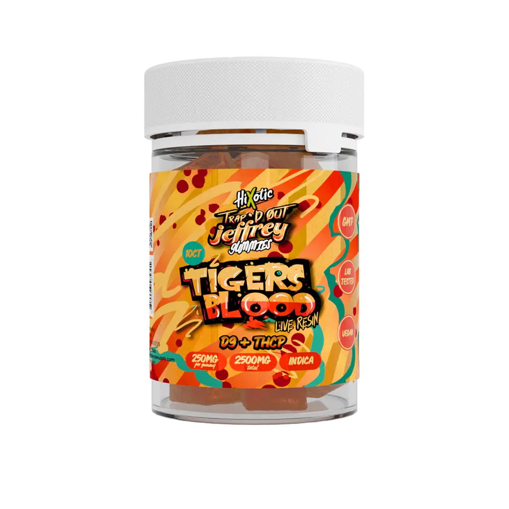 HIXOTIC TRAP'D OUT JEFFREY GUMMIES | (10CT) 2500MG
