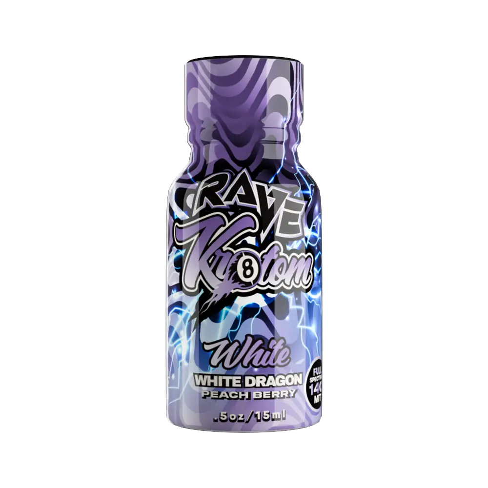 RAVE KRATOM WHITE DRAGON SHOT | 15ML