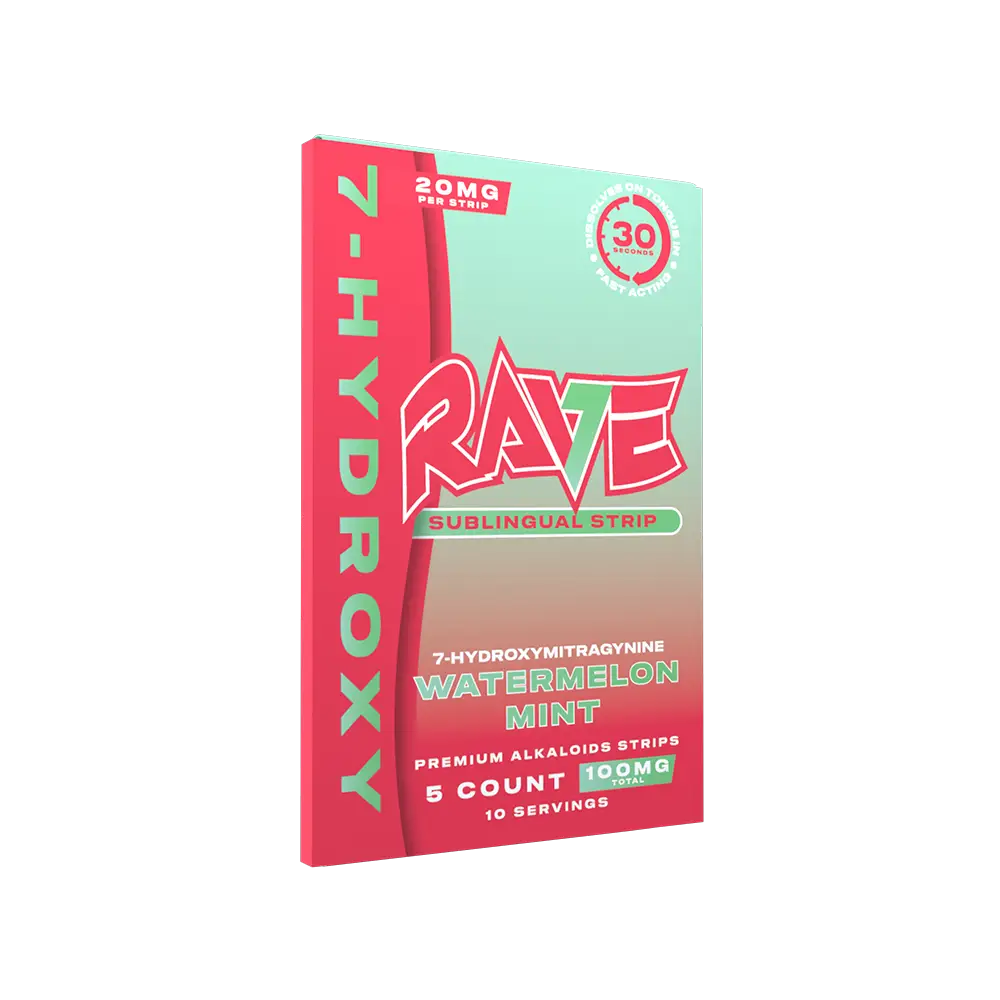 RAVE 7OH ORAL STRIPS | 5CT (100MG)