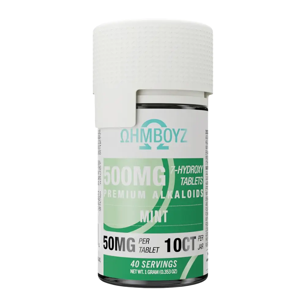 OHMBOYZ 7-HYDROXY TABLETS | 10PK 500MG