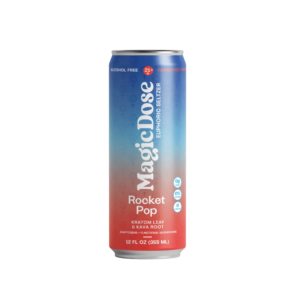 MAGIC DOSE KRATOM LEAF + KAVA ROOT SELTZER | 120Z
