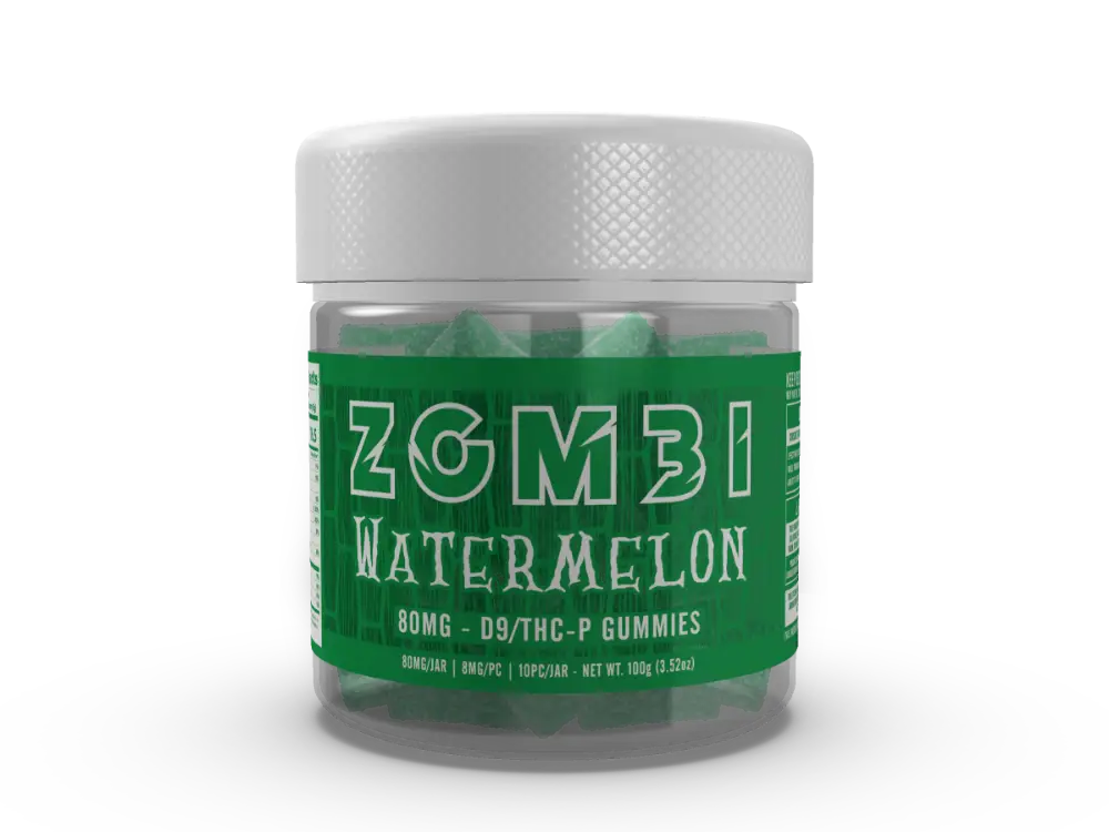 ZOMBI LA COMPLIANT THC-P+D9 GUMMIES | (10CT) 80MG