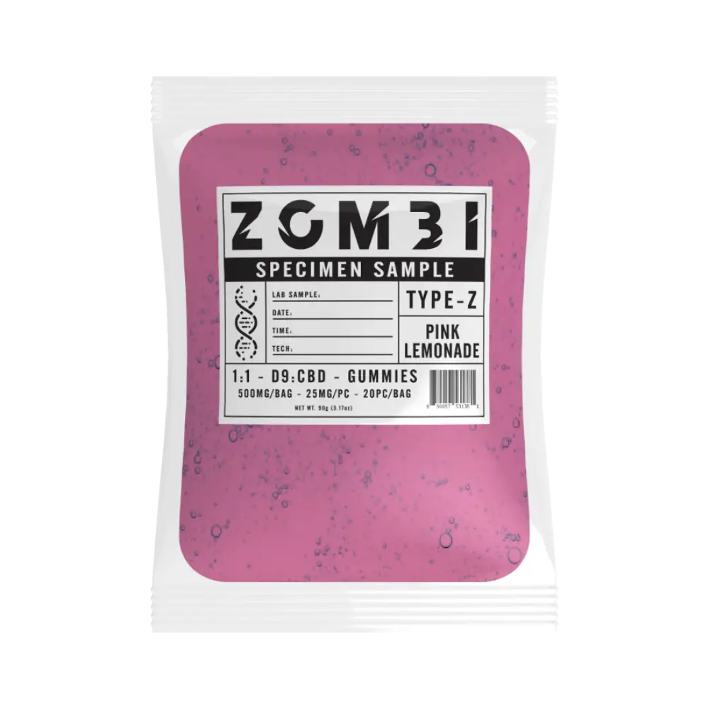 ZOMBI 1:1 D9: CBD GUMMIES | 500MG