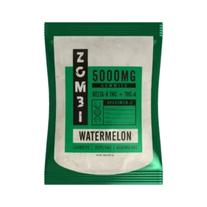 ZOMBI THC-A + D8 GUMMIES | 5000MG