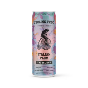 CYCLING FROG THC + CBD SELTZER (ITALIAN PLUM) | 20MG