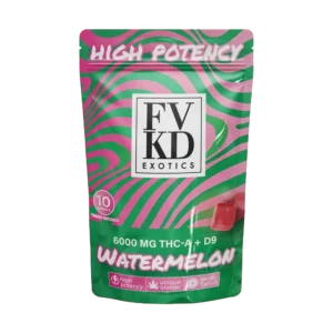 FVKD EXOTICS HIGH POTENCY THCP + D9 GUMMIES | 6000MG