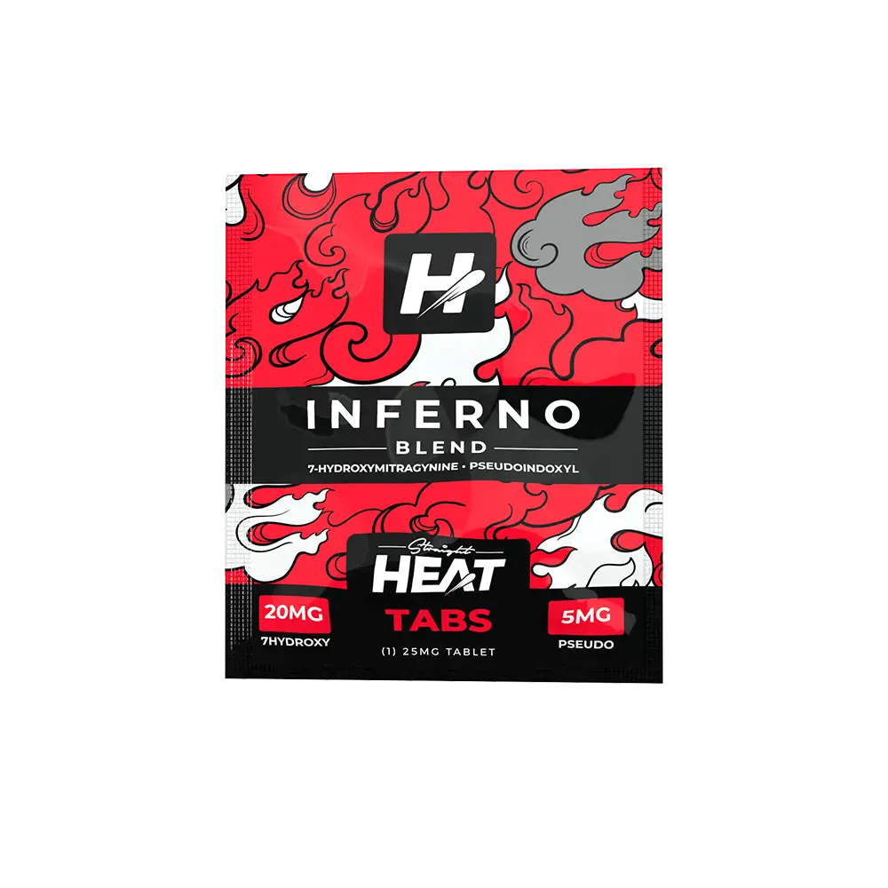 STRAIGHT HEAT INFERNO BLEND 7OH + PSEUDO TABLET | 1CT