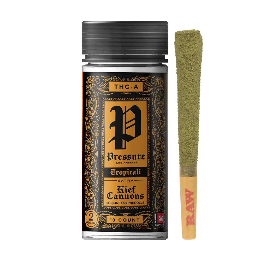 PRESSURE LA KIEF CANNONS THCA PRE-ROLLS | (10PK) 20G
