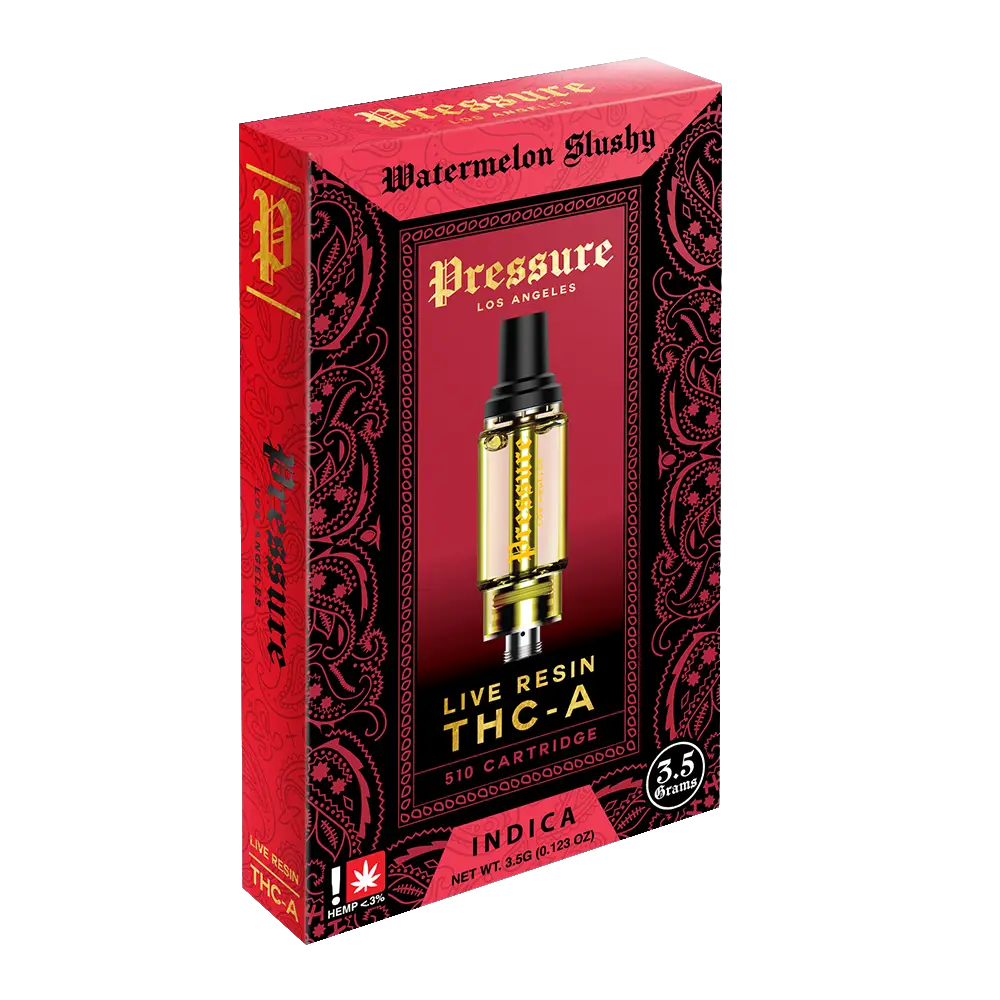 PRESSURE LA LIVE RESIN THC-A CARTRIDGE | 3.5G