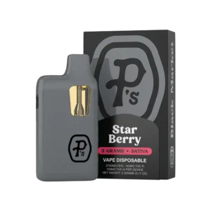 PUSHIN P'S BLACK MARKET DISPOSABLE | 3G