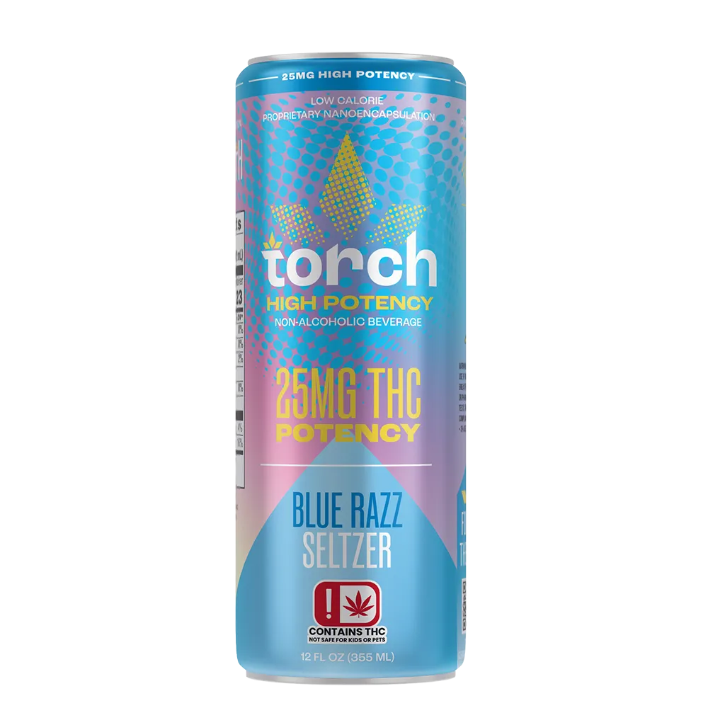 TORCH HIGH POTENCY THC SELTZER | (25MG) 12OZ.