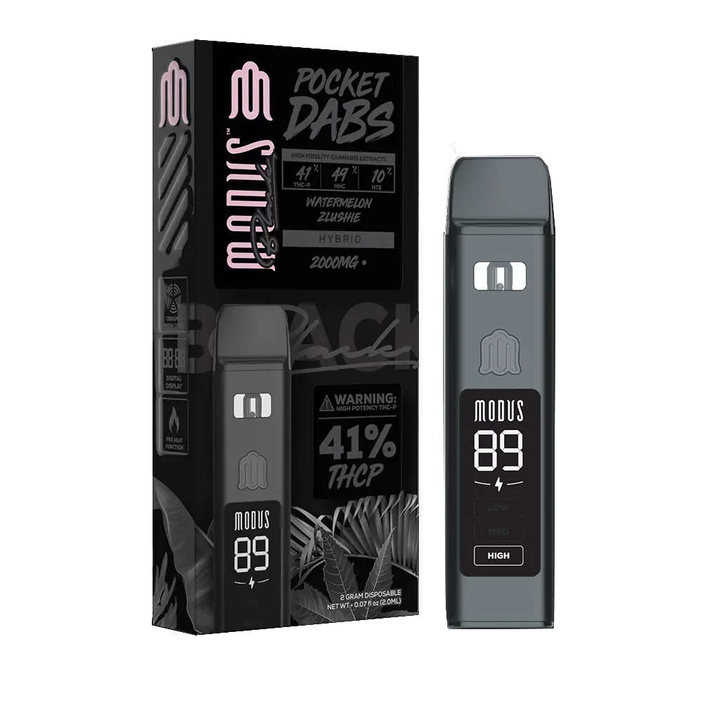 MODUS THE BLACK BLEND POCKET DABS DISPOSABLE | 2G