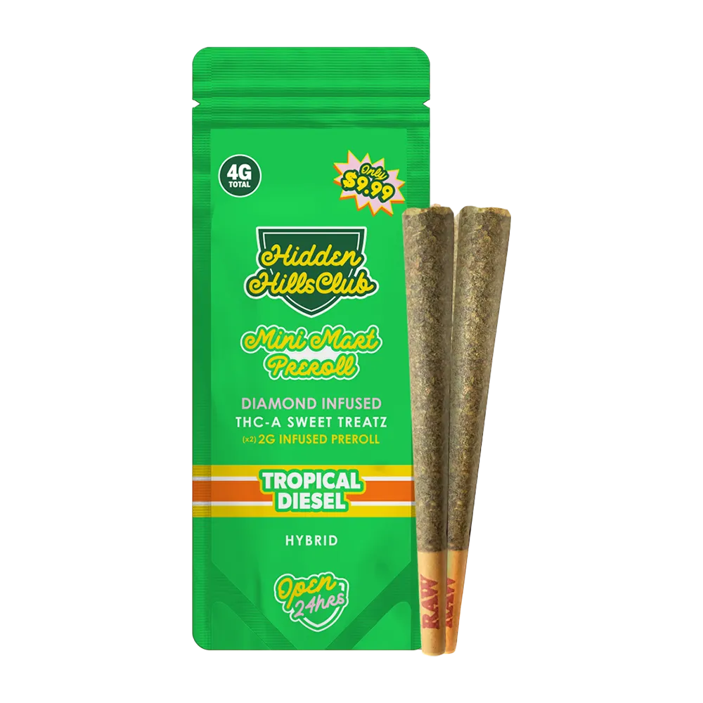 HIDDEN HILLS MINI MART PRE-ROLLS | (2PK) 4G